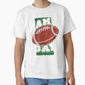 American Football Game Day Field T-Shirt - Fun Novelty Design for Adults - T-Shirt, Sweatshirt, Hoodie