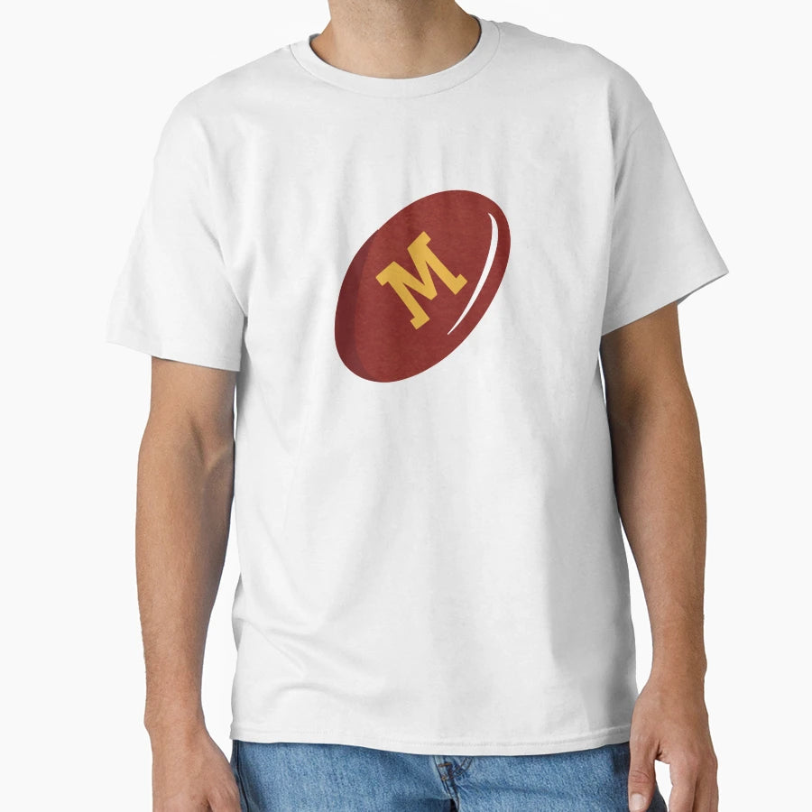 Rugby Ball T-Shirt - Graphic Print Unisex - T-Shirt, Sweatshirt, Hoodie