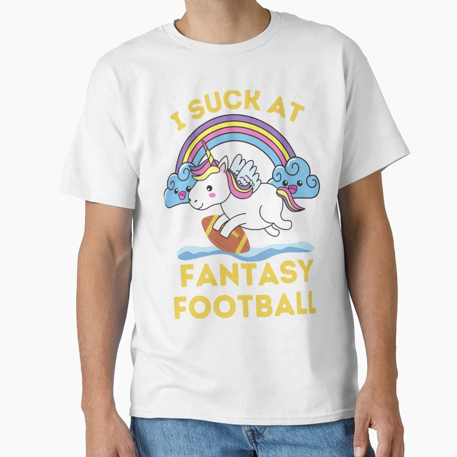 I Suck Fantasy Football T-Shirt - Unique Graphic for Adults - T-Shirt, Sweatshirt, Hoodie