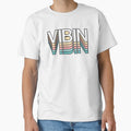 Vibin Retro Aesthetic Modern Mood Typography version - Adult & Kids T-Shirts, Sweatshirts & Hoodies apparel design preview 1