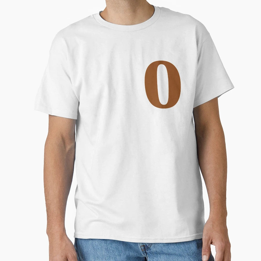 Letter O T-Shirt - Casual Everyday Wear Men Women - T-Shirt, Sweatshirt, Hoodie