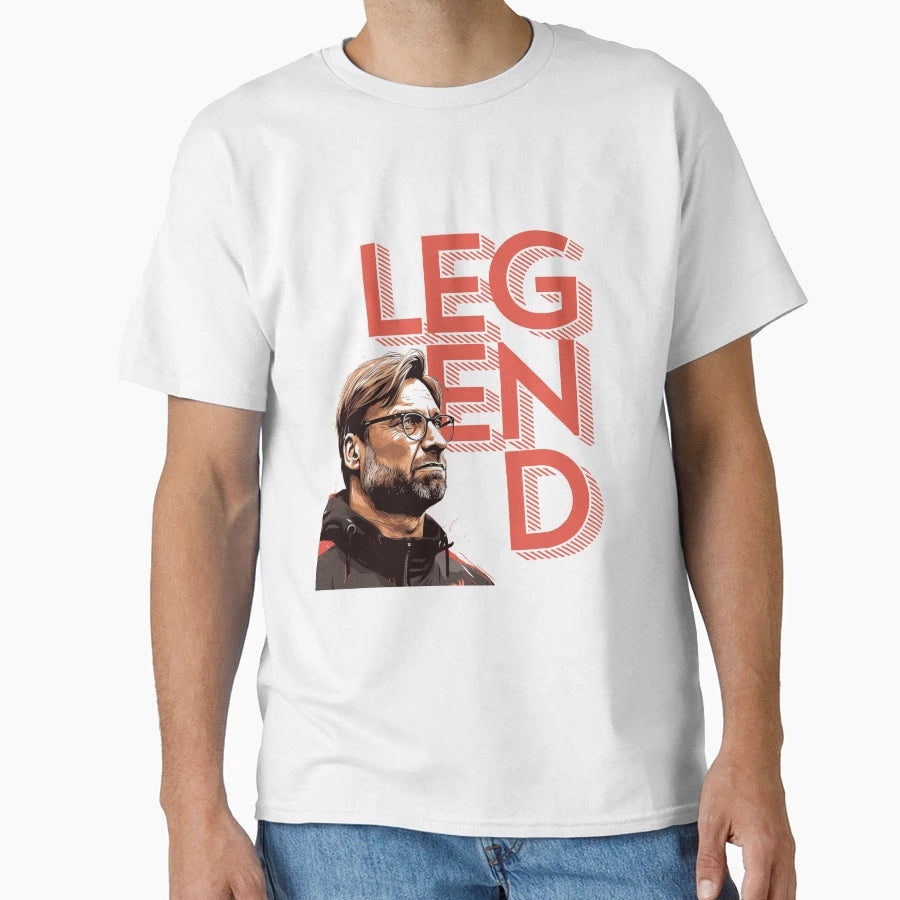 J Rgen Klopp Legend Slogan T-Shirt - Unique Graphic Men Women - T-Shirt, Sweatshirt, Hoodie