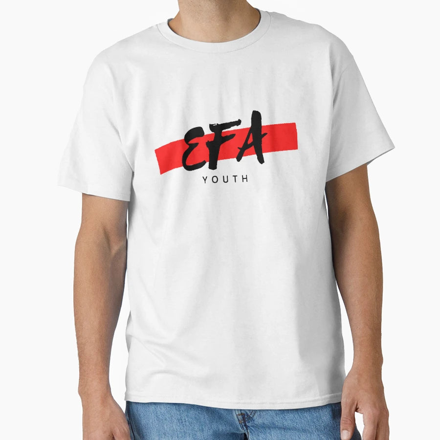 Efa Red T-Shirt - Casual Everyday Wear Unisex - T-Shirt, Sweatshirt, Hoodie