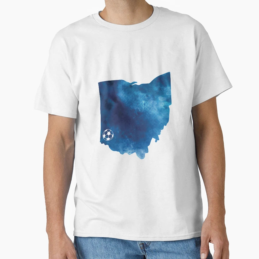 Cincinnati Ohio Soccer T-Shirt - Casual Everyday Wear Unisex - T-Shirt, Sweatshirt, Hoodie