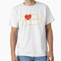 I Love My Girlfriend Bold Typography Pop T-Shirt - Novelty Apparel Unisex - T-Shirt, Sweatshirt, Hoodie
