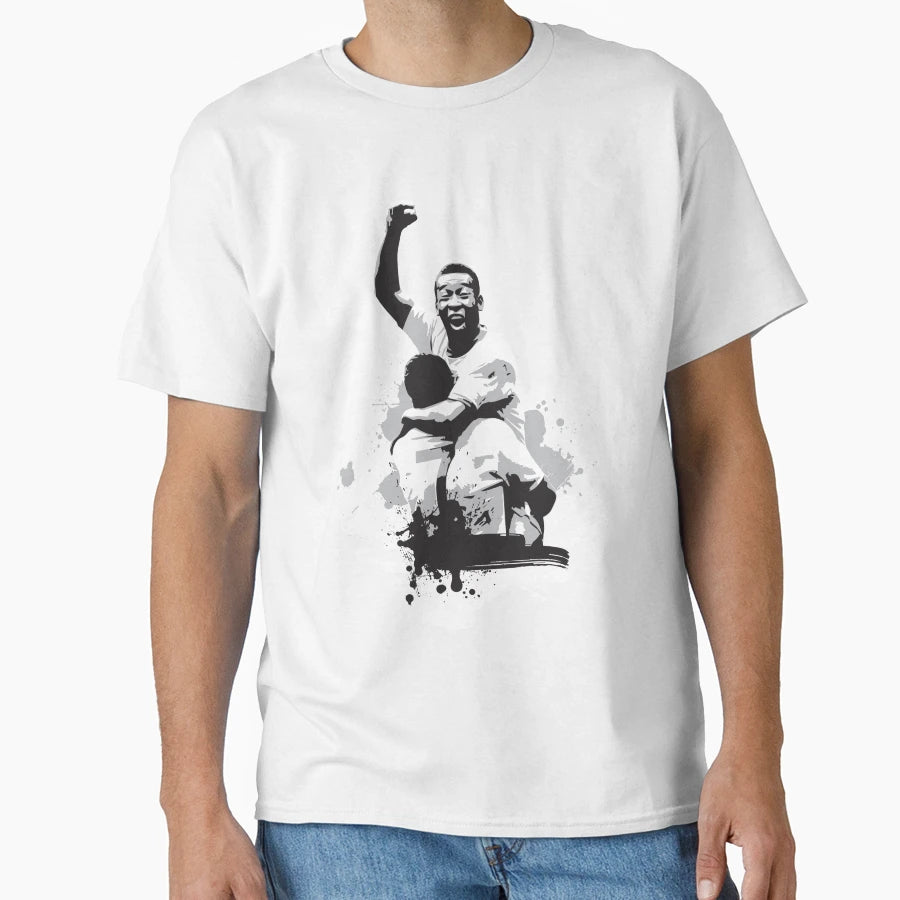 Pele Brazil T-Shirt - Streetwear Style for Adults - T-Shirt, Sweatshirt, Hoodie