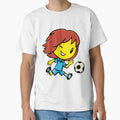 Emo Footballer T-Shirt - Custom Art Print Men Women - T-Shirt, Sweatshirt, Hoodie
