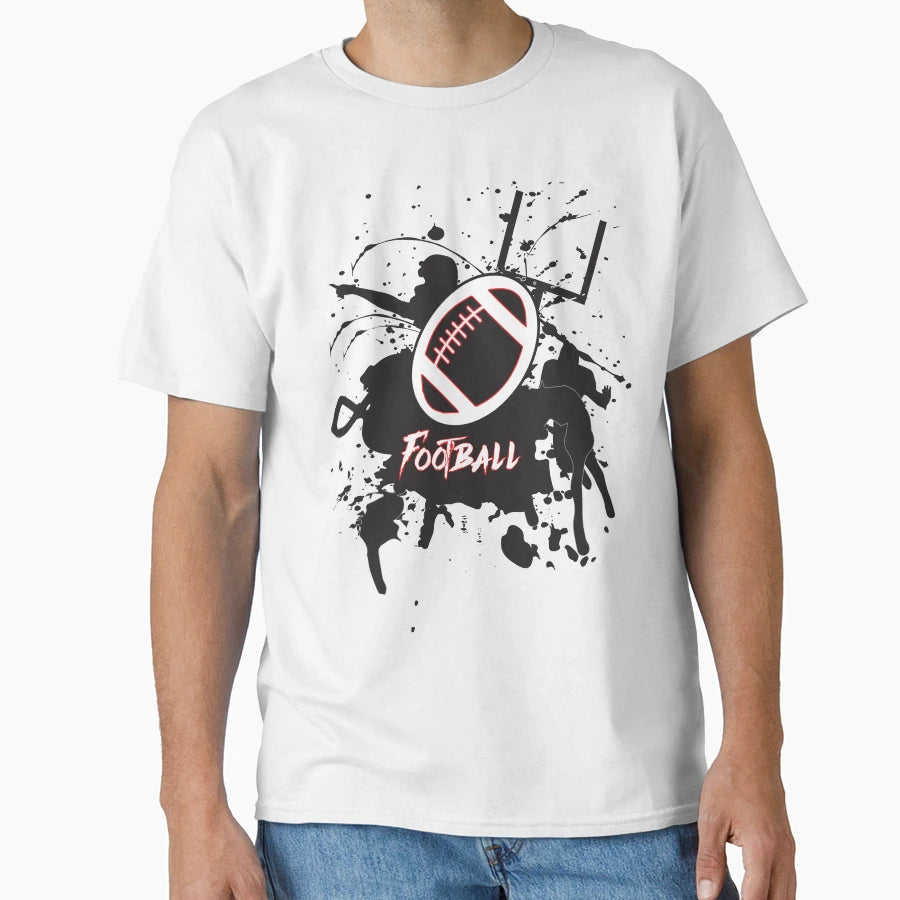 Football Life T-Shirt - Trendy Graphic for Adults - T-Shirt, Sweatshirt, Hoodie