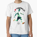 I Love Football T-Shirt - Novelty Apparel Unisex - T-Shirt, Sweatshirt, Hoodie