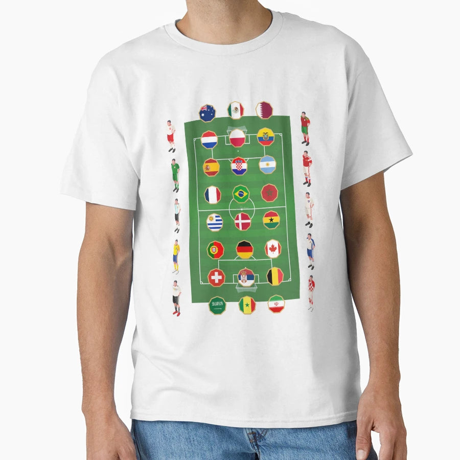 Football Soccer Lover T-Shirt - Custom Art Print for Adults - T-Shirt, Sweatshirt, Hoodie