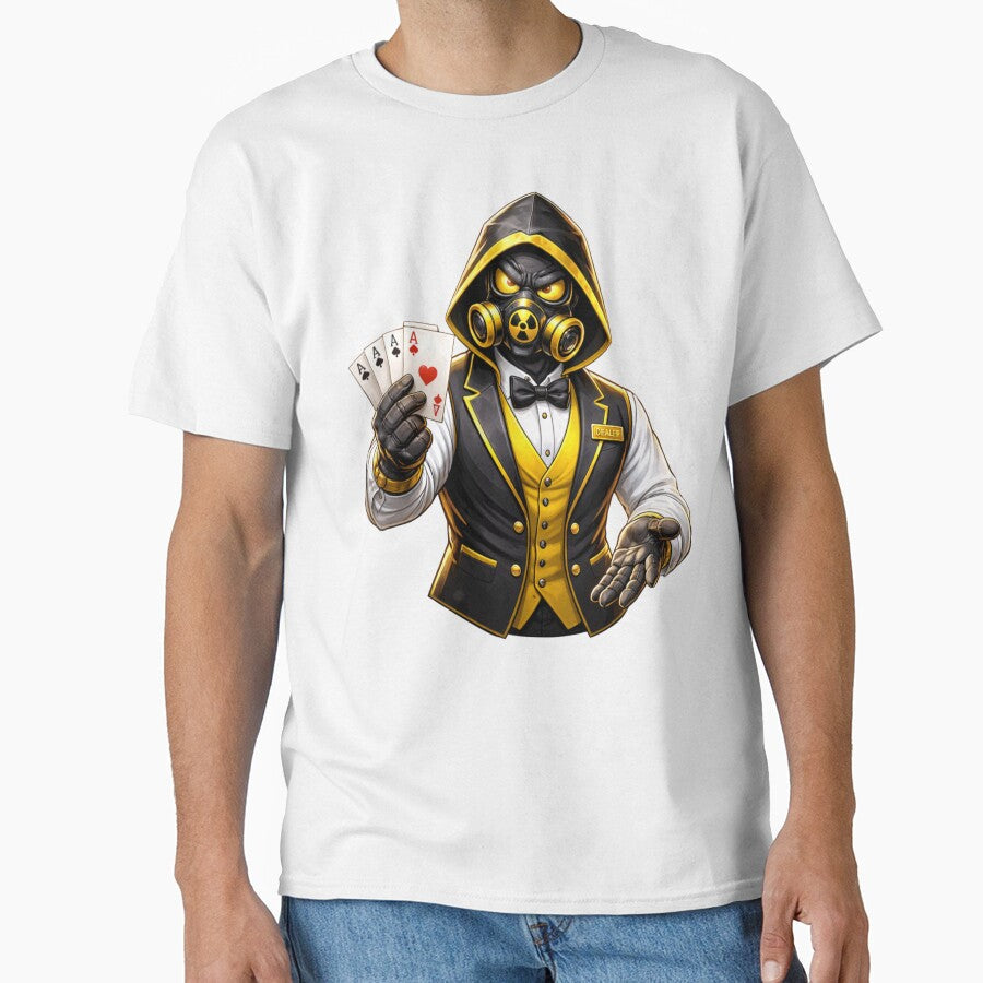 Nukie Croupier Mascot Esport Team NUKE by Official - Adult & Kids T-Shirts, Sweatshirts & Hoodies apparel design preview 1