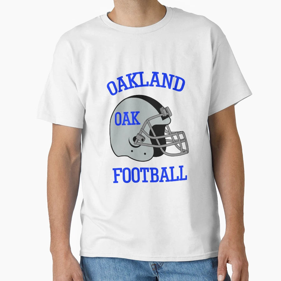Oakland Football And T-Shirt - Novelty Apparel Unisex - T-Shirt, Sweatshirt, Hoodie