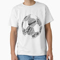 Football Soccer Futbol T-Shirt - Aesthetic Graphic for Adults - T-Shirt, Sweatshirt, Hoodie