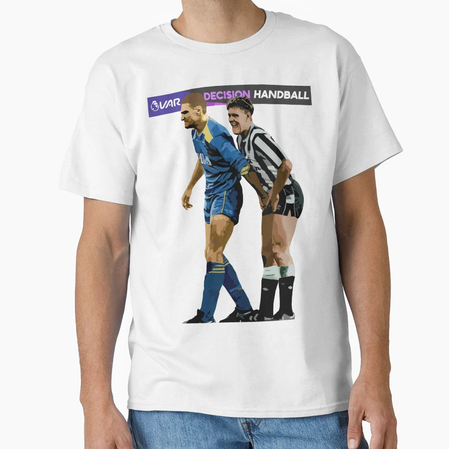 Gazza Vinnie Handball T-Shirt - Streetwear Style Men Women - T-Shirt, Sweatshirt, Hoodie