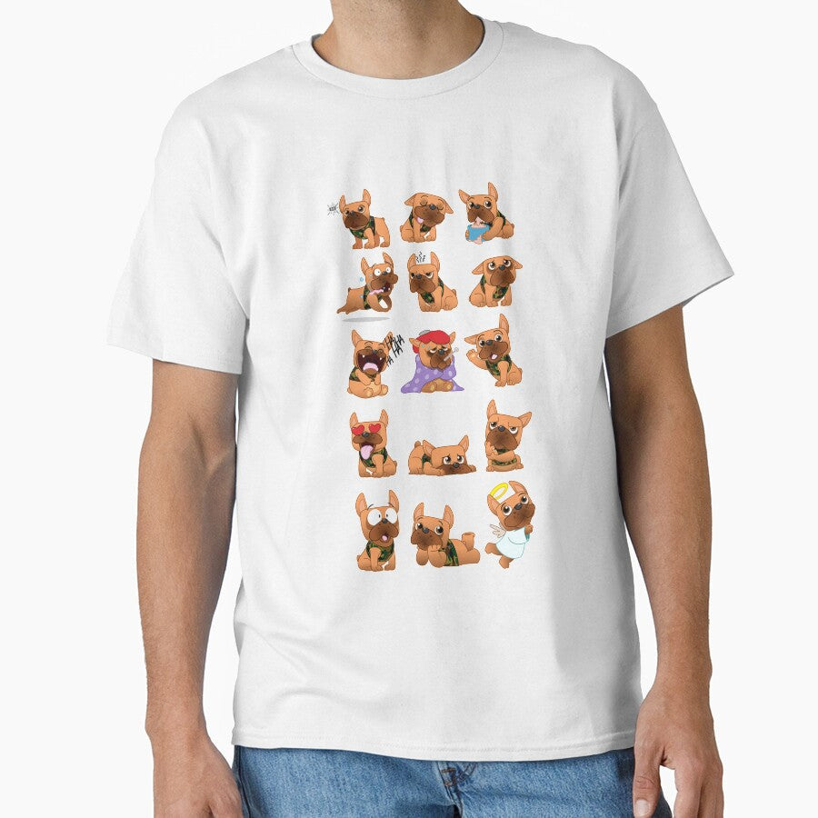 The naughty bulldog life by Raseelvm - Adult & Kids T-Shirts, Sweatshirts & Hoodies apparel design preview 1
