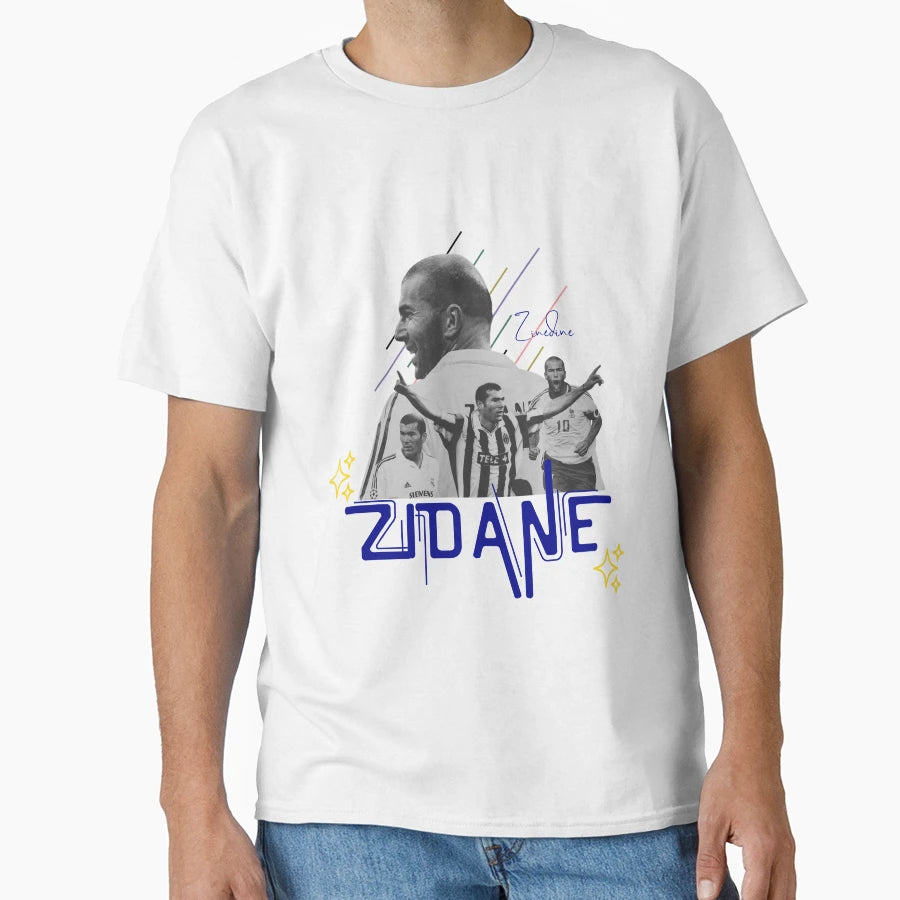 Zinedine Zidane Football Legend And Final T-Shirt - Unique Graphic Unisex - T-Shirt, Sweatshirt, Hoodie