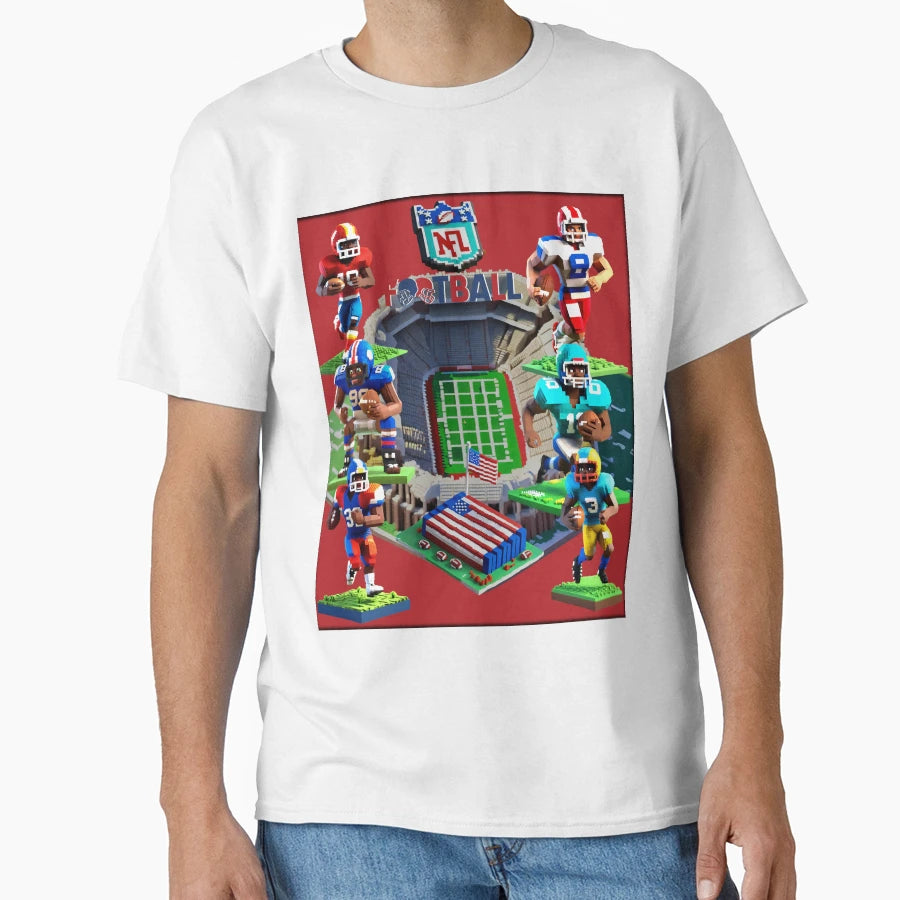 American Foot Ball T-Shirt - Streetwear Style for Adults - T-Shirt, Sweatshirt, Hoodie