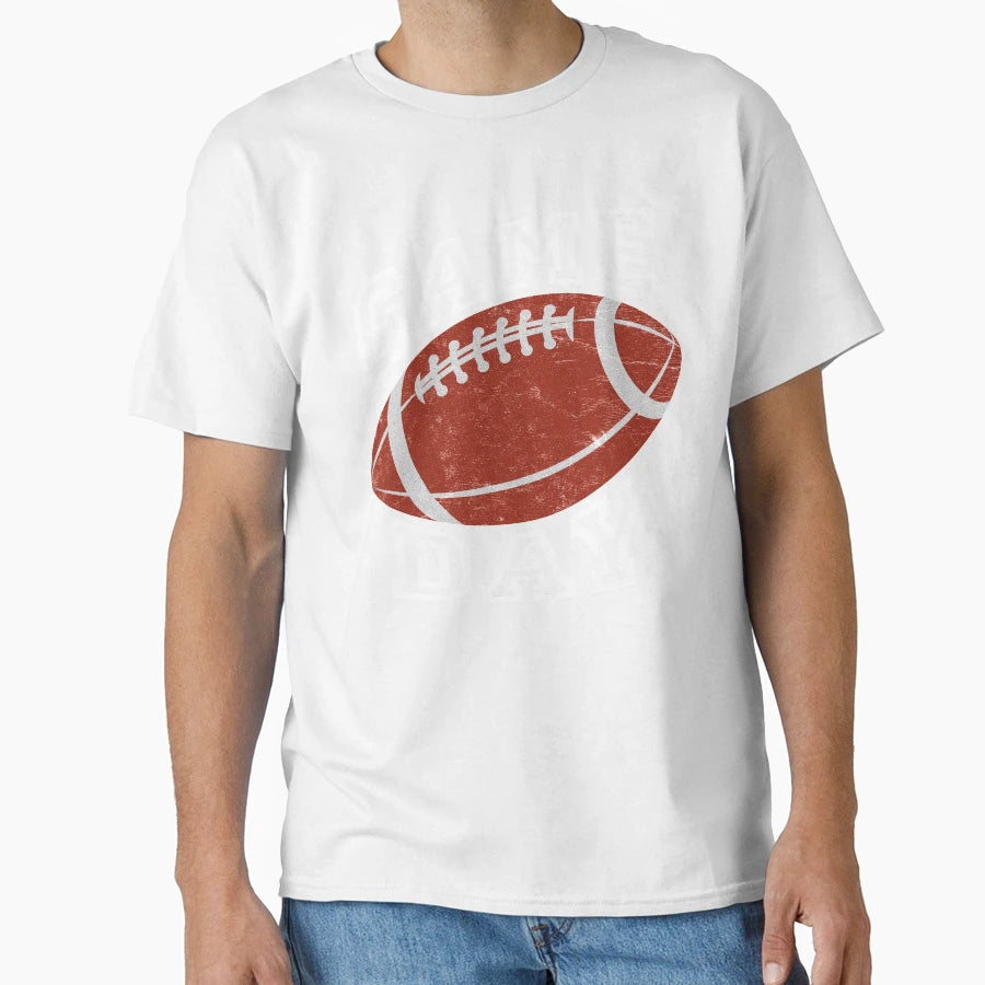 American Football Game Day Ball T-Shirt - Streetwear Style Men Women - T-Shirt, Sweatshirt, Hoodie