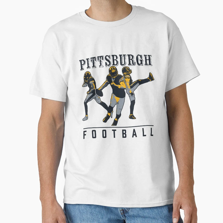 Pittsburgh Football T-Shirt - Streetwear Style for Adults - T-Shirt, Sweatshirt, Hoodie