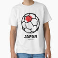 Japan Football Country Flag T-Shirt - Unique Graphic for Adults - T-Shirt, Sweatshirt, Hoodie
