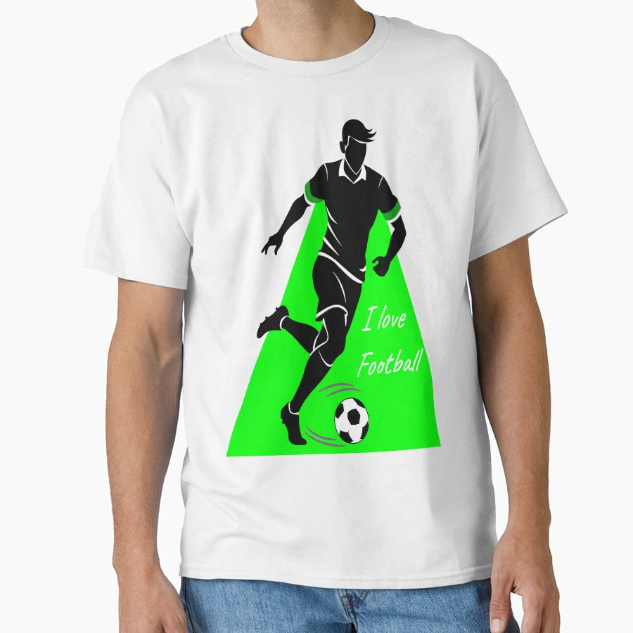 Passion Football T-Shirt - Graphic Print Men Women - T-Shirt, Sweatshirt, Hoodie