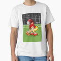 American Football Player Serve Position T-Shirt - Trendy Graphic Unisex - T-Shirt, Sweatshirt, Hoodie
