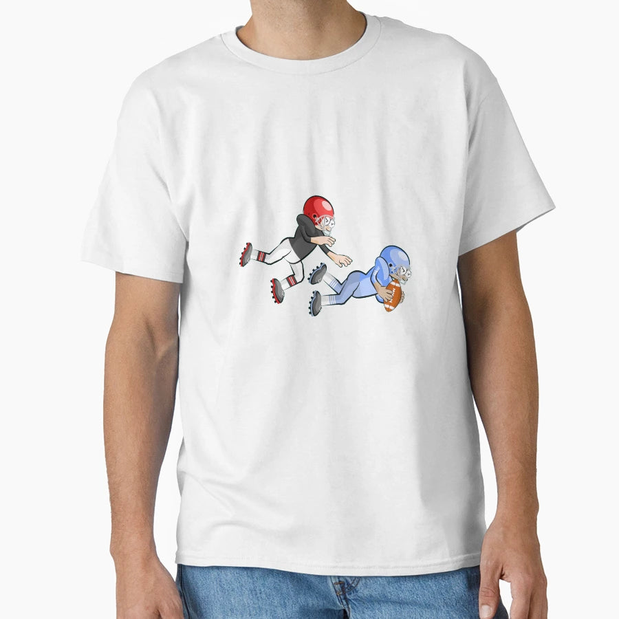 American Football Cartoon 5 41 T-Shirt - Custom Art Print Unisex - T-Shirt, Sweatshirt, Hoodie