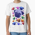 Pug Puppy Dog Love Hearts Pattern by BluedarkArt - Adult & Kids T-Shirts, Sweatshirts & Hoodies apparel design preview 1