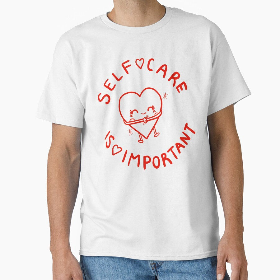 Self Care Is Important by crystaldraws - Adult & Kids T-Shirts, Sweatshirts & Hoodies apparel design preview 1
