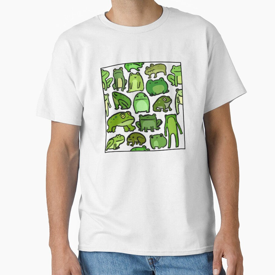Frogs by Kiwi.Bee - Adult & Kids T-Shirts, Sweatshirts & Hoodies apparel design preview 1