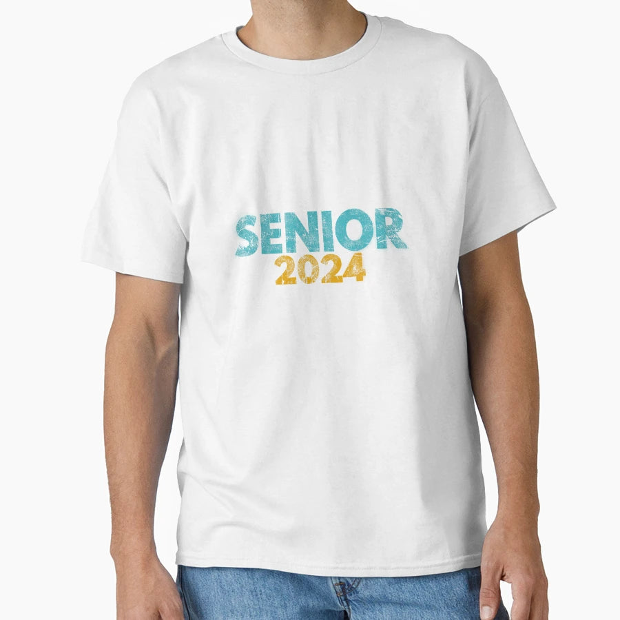 Class 2024 Gifts Senior 2024 Graduation Hoodie - Custom Art Print Unisex - T-Shirt, Sweatshirt, Hoodie