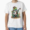 Banjo Frog by Roman-Designer - Adult & Kids T-Shirts, Sweatshirts & Hoodies apparel design preview 1