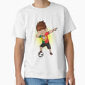 Football Soccer Dab Portugal T-Shirt - Minimalist Print for Adults - T-Shirt, Sweatshirt, Hoodie