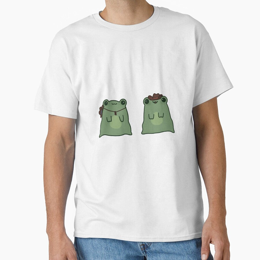 Cowboy Frogs by Lauren G - Adult & Kids T-Shirts, Sweatshirts & Hoodies apparel design preview 1