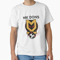 Mk Dons Inspired Football Club Emblem T-Shirt - Aesthetic Graphic Men Women - T-Shirt, Sweatshirt, Hoodie