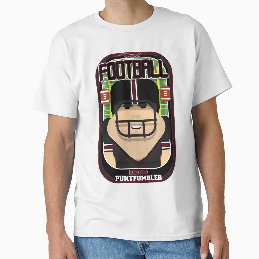 American Football Black And Maroon T-Shirt - Aesthetic Graphic Unisex - T-Shirt, Sweatshirt, Hoodie