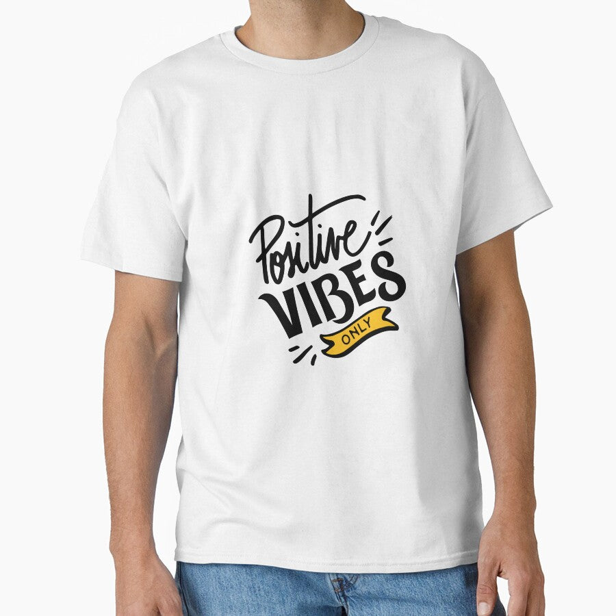 Positive Vibes Only by Gabriel Ghali - Adult & Kids T-Shirts, Sweatshirts & Hoodies apparel design preview 1