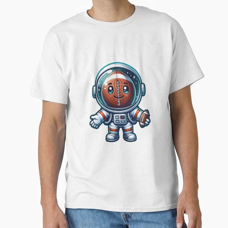 Astronaut Series American Football T-Shirt - Streetwear Style Men Women - T-Shirt, Sweatshirt, Hoodie