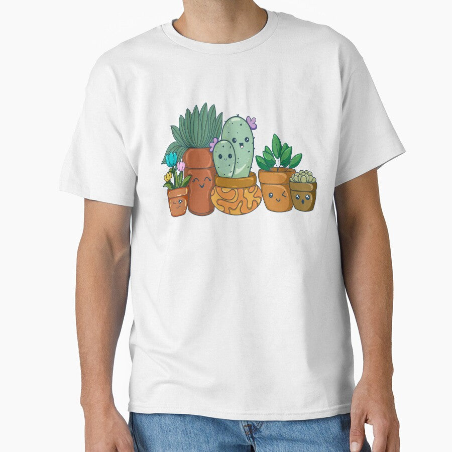 Kawaii Plants Happen by LunaMarie80 - Adult & Kids T-Shirts, Sweatshirts & Hoodies apparel design preview 1