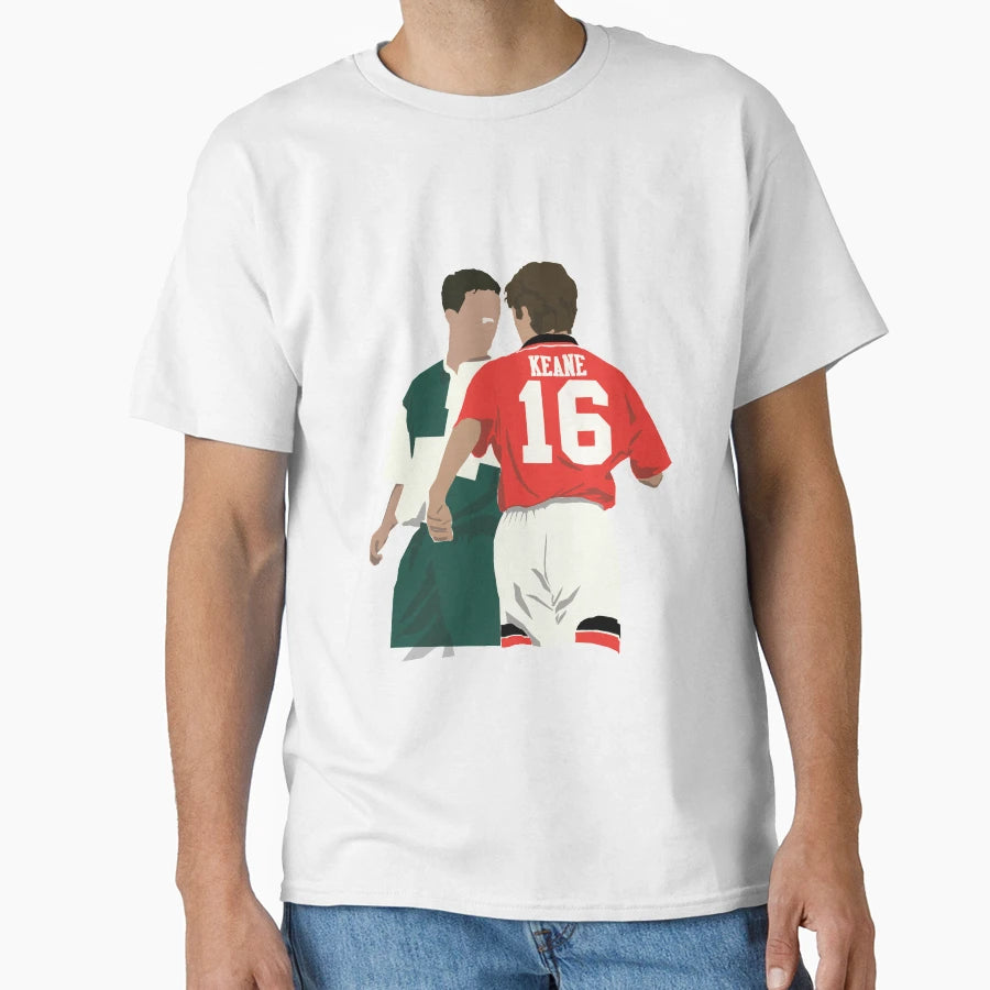 Roy Keane Robbie Fowler T-Shirt - Aesthetic Graphic Men Women - T-Shirt, Sweatshirt, Hoodie