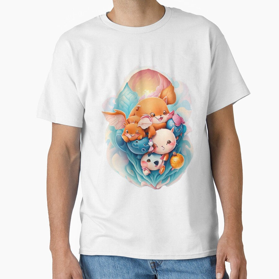 Kawai animal by mikasaprada - Adult & Kids T-Shirts, Sweatshirts & Hoodies apparel design preview 1