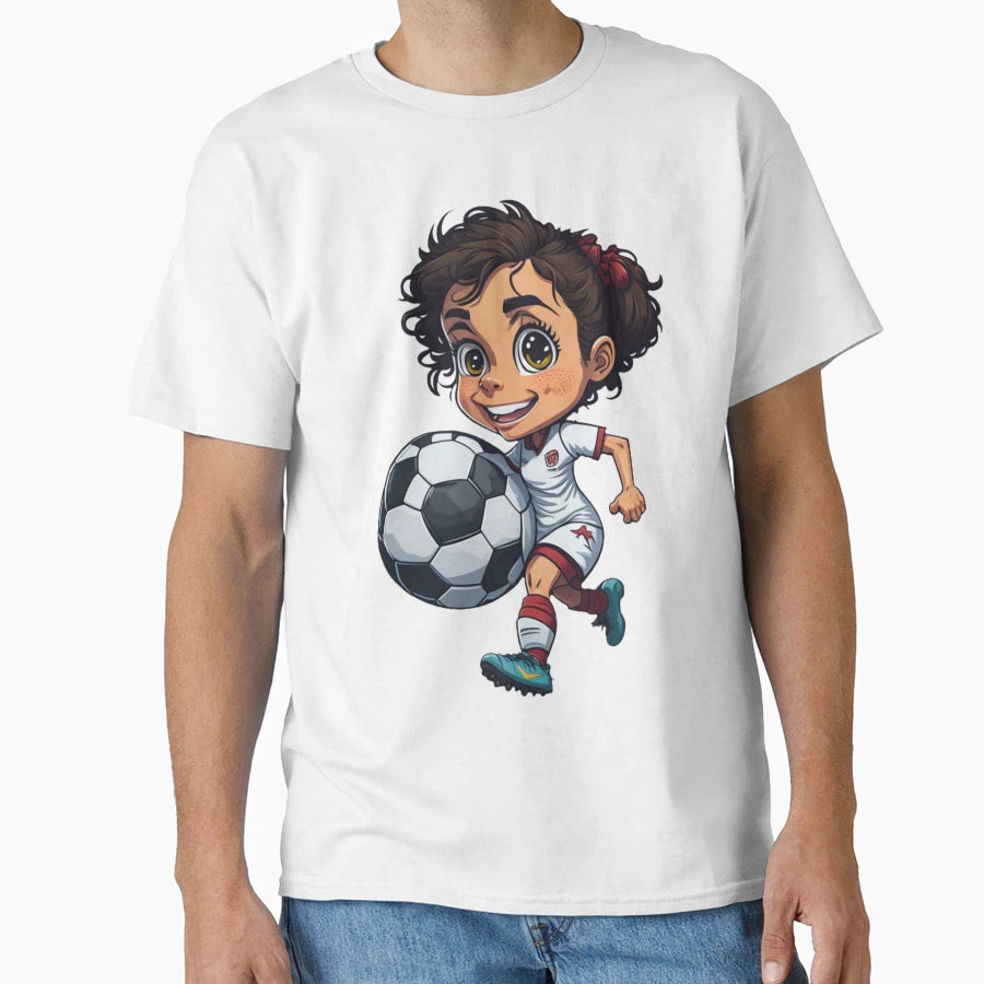 Soccer White 5 T-Shirt - Streetwear Style Men Women - T-Shirt, Sweatshirt, Hoodie