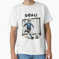 Football Player T-Shirt - Minimalist Print for Adults - T-Shirt, Sweatshirt, Hoodie