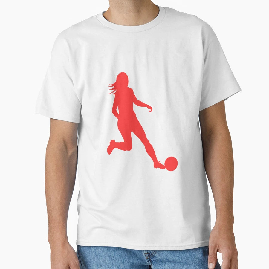 Red Running Her Game Her Rules T-Shirt - Graphic Print Unisex - T-Shirt, Sweatshirt, Hoodie