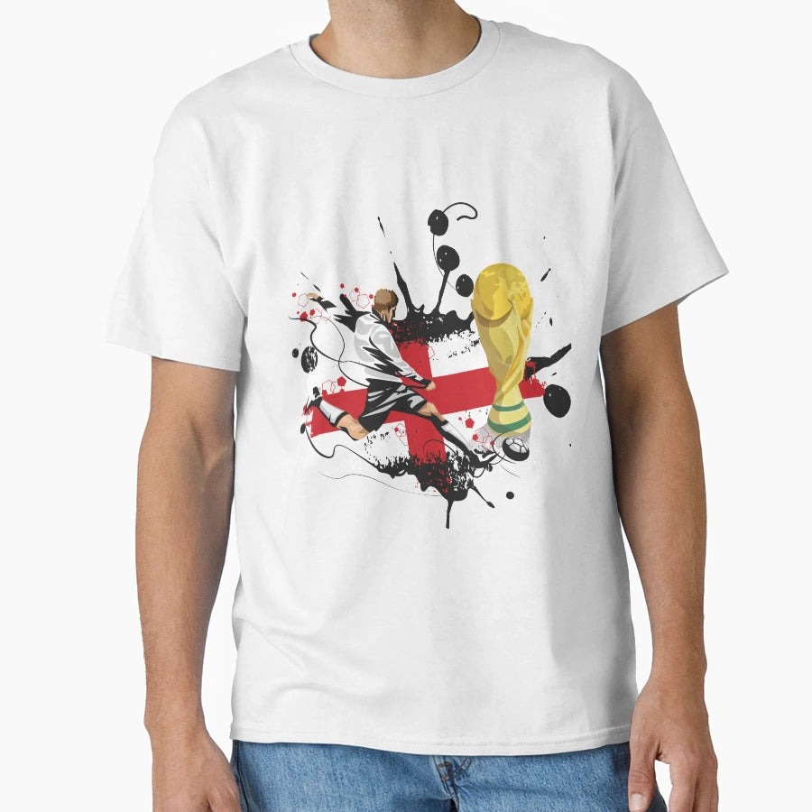 England World Soccer Cup 2018 T-Shirt - Streetwear Style Unisex - T-Shirt, Sweatshirt, Hoodie