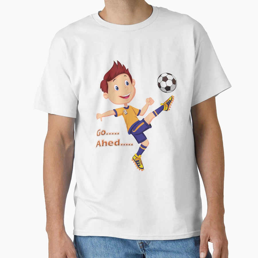 Foot Ball T-Shirt - Aesthetic Graphic Men Women - T-Shirt, Sweatshirt, Hoodie