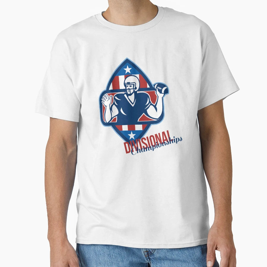 American Football Quarterback T-Shirt - Casual Everyday Wear Men Women - T-Shirt, Sweatshirt, Hoodie