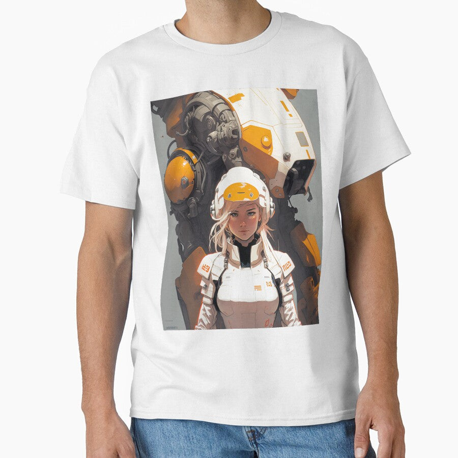 Japanpunk Space Guardian by Retro Type - Adult & Kids T-Shirts, Sweatshirts & Hoodies apparel design preview 1