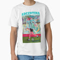 Soccer Player From Argentina T-Shirt - Graphic Print Men Women - T-Shirt, Sweatshirt, Hoodie