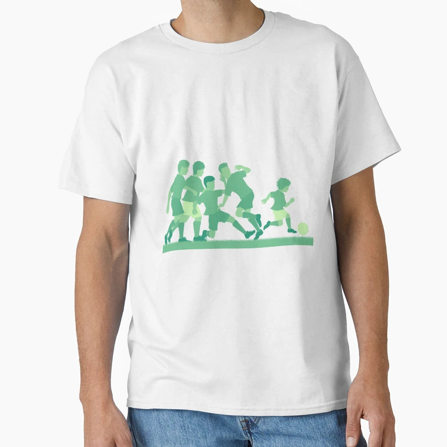 Dribling Field Dreams Soccer T-Shirt - Casual Everyday Wear Men Women - T-Shirt, Sweatshirt, Hoodie